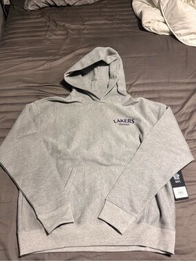 Lakers Grey Pullover Hoodie